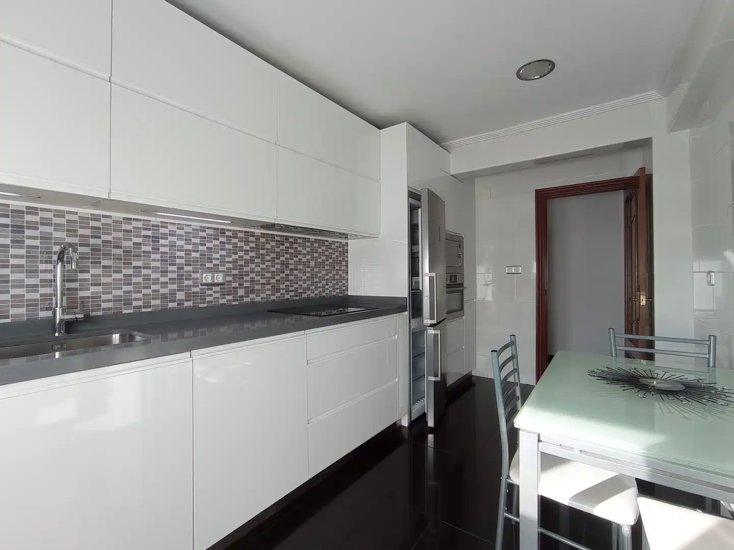 Kitchen of Flat for sale in Etxebarri  with Heating, Terrace and Storage room