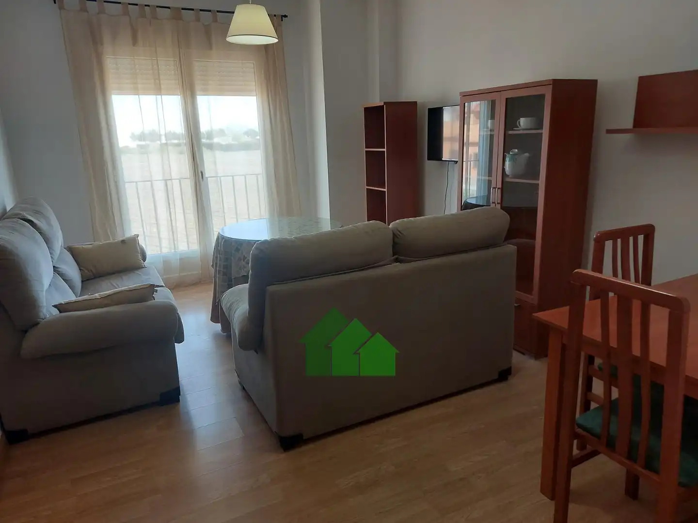 Sala de estar de Piso de alquiler en Montijo con Aire acondicionado, Terraza y Amueblado