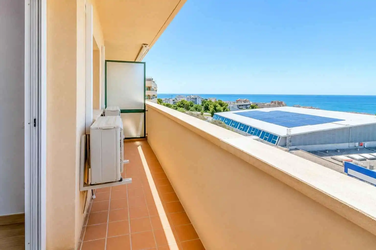 Balcony of Flat for sale in Sitges  with Air Conditioner, Heating and Parquet flooring
