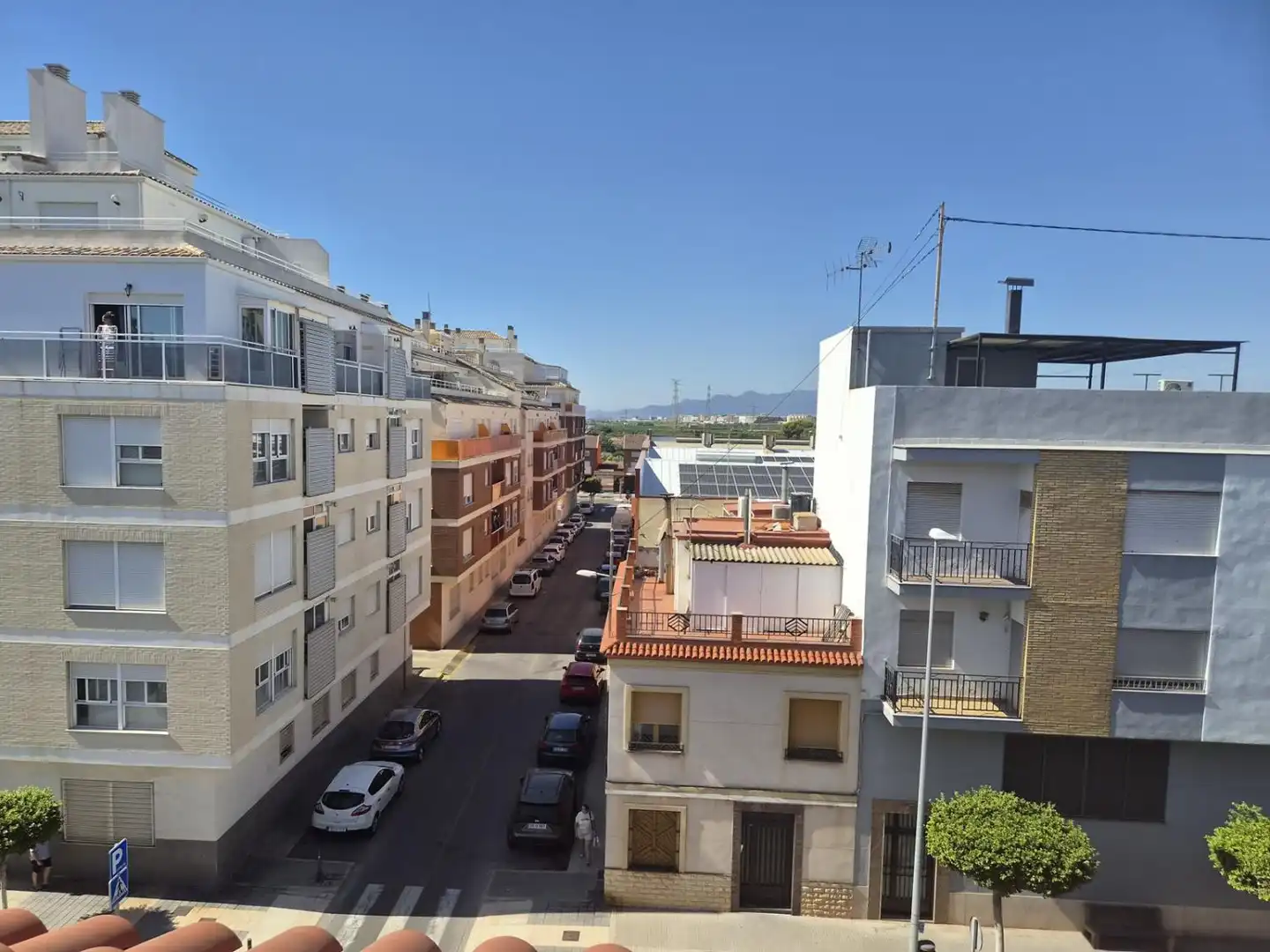 Außenansicht von Dachboden zur Miete in Almazora / Almassora mit Klimaanlage, Heizung und Terrasse