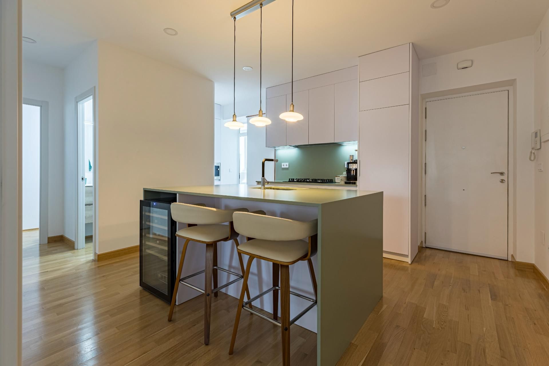 Kitchen of Flat for sale in  Murcia Capital  with Air Conditioner