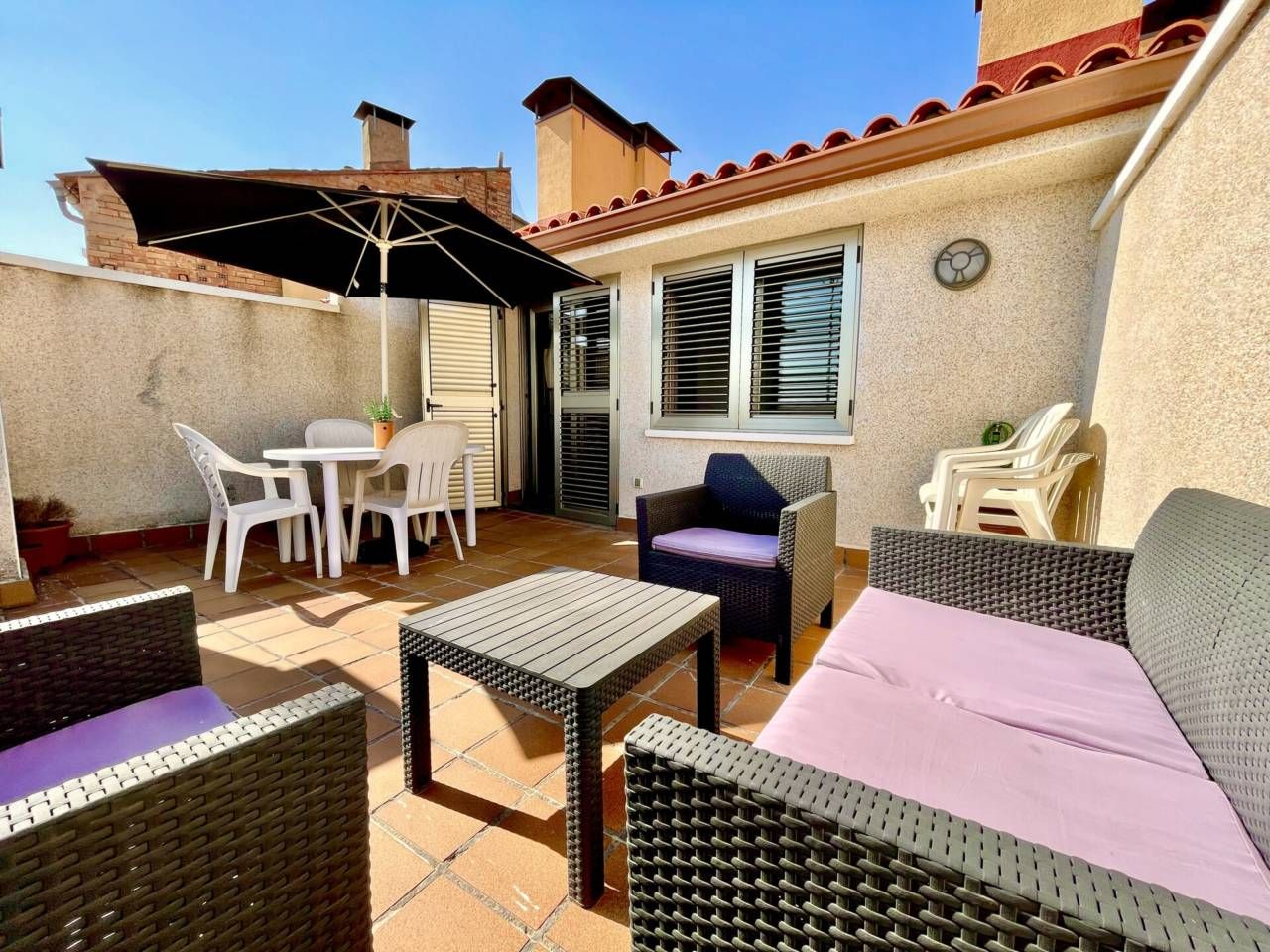 Terrace of Duplex for sale in Manresa  with Air Conditioner, Heating and Parquet flooring