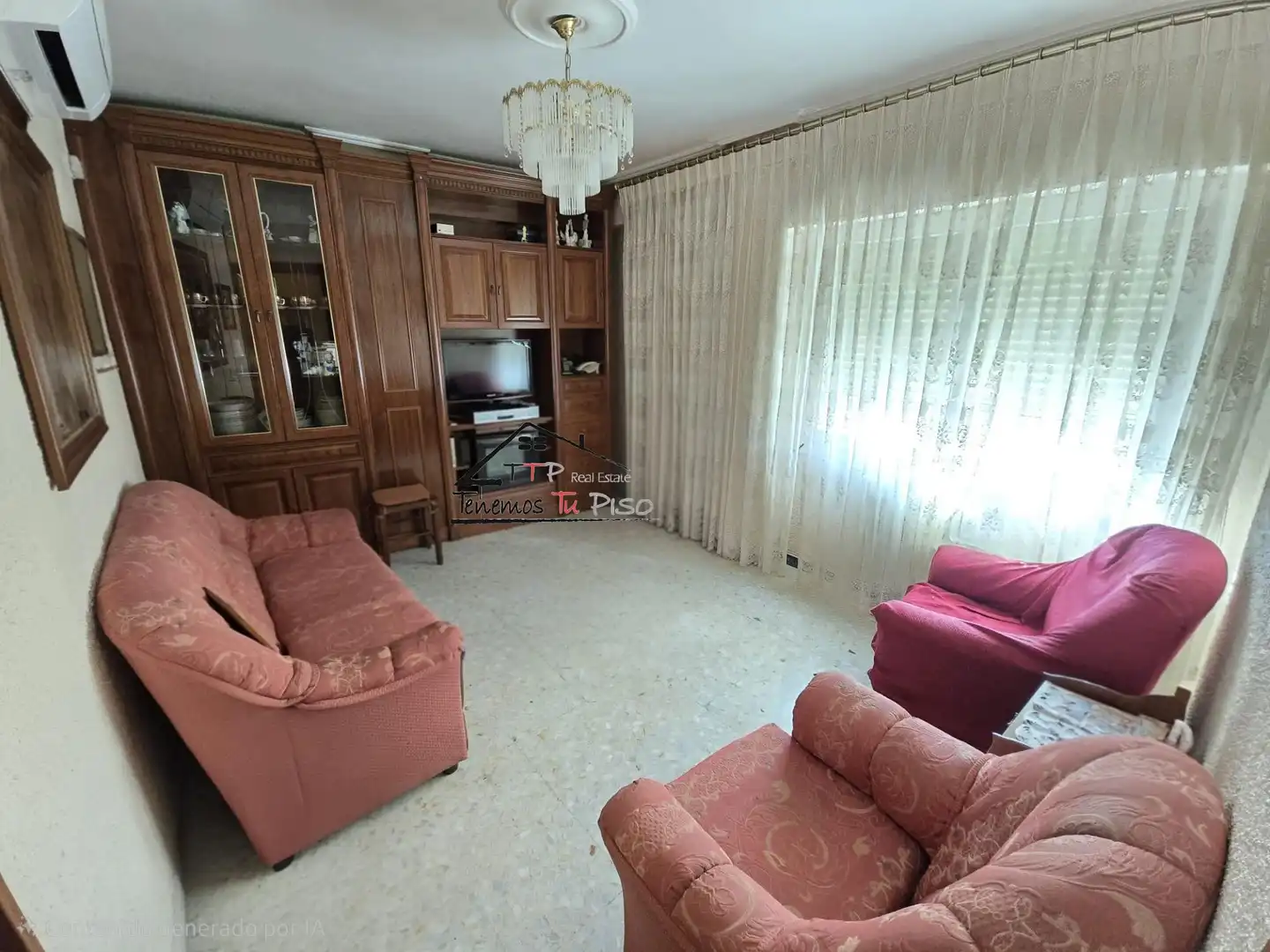 Sala de estar de Piso en venta en Zaragoza con Calefacción y Terraza
