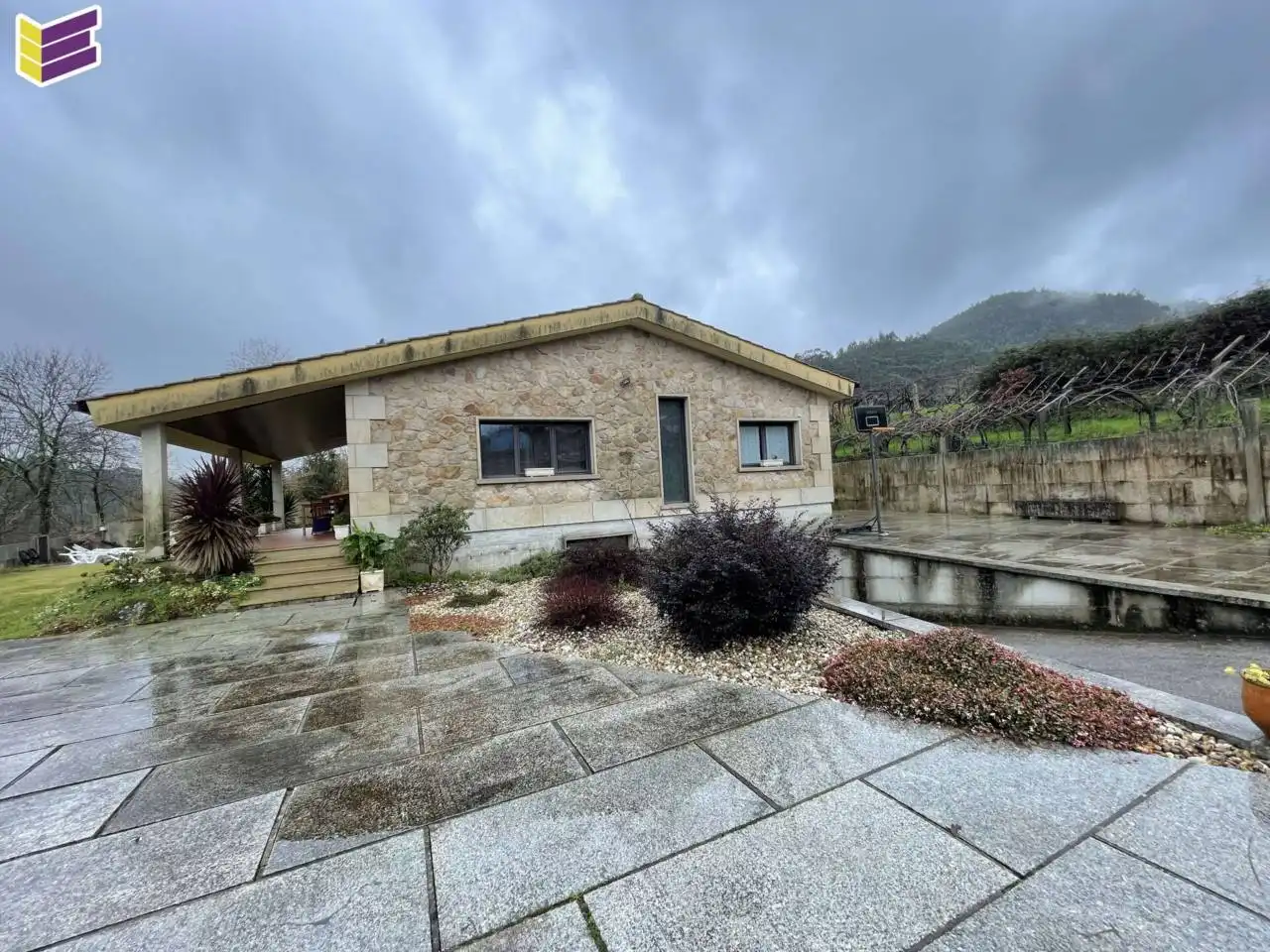 Vista exterior de Casa o chalet en venta en Salceda de Caselas con Calefacción, Terraza y Piscina