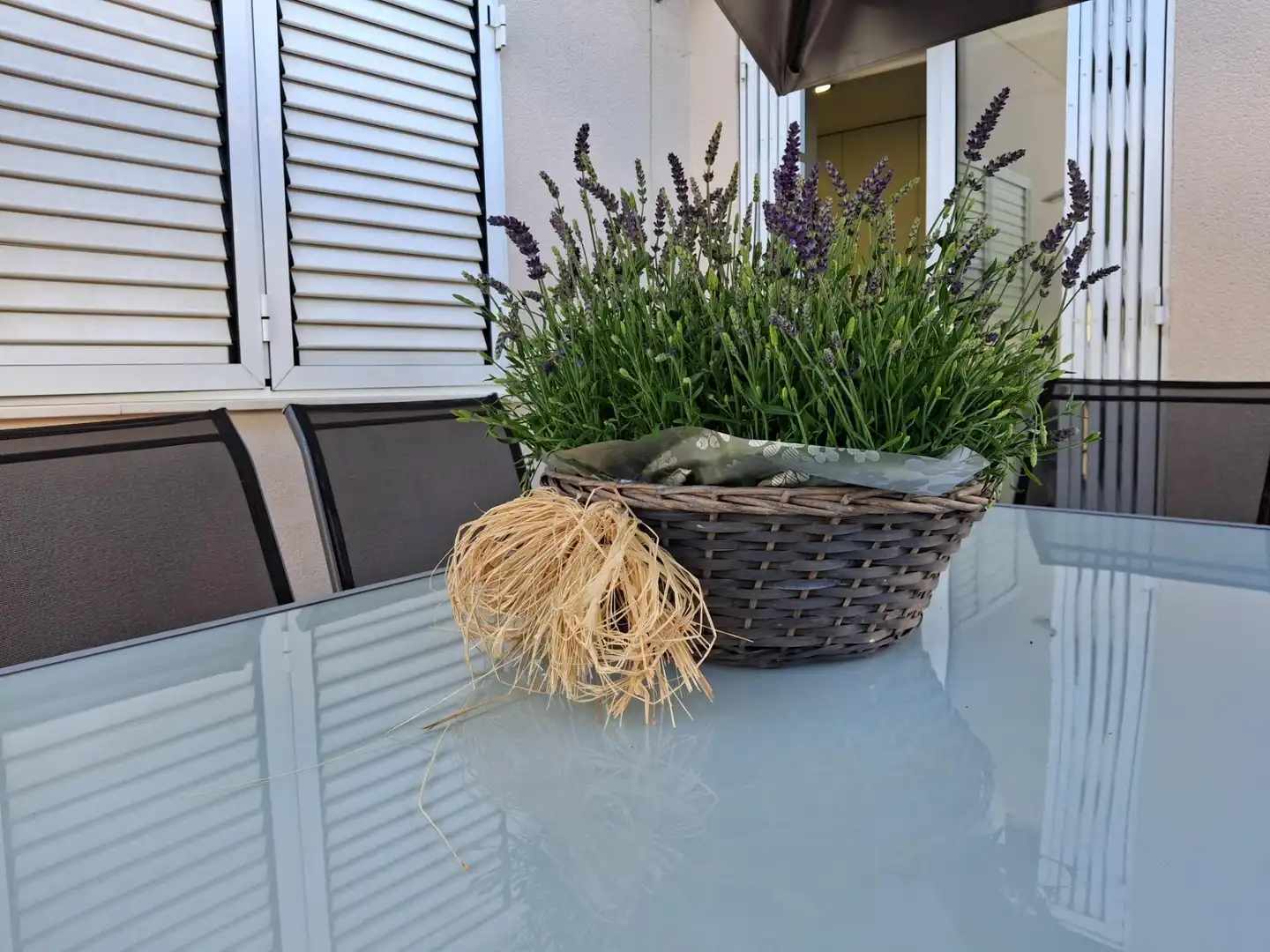 Terrasse von Einfamilien-Reihenhaus zum Verkauf in Oropesa del Mar / Orpesa mit Klimaanlage und Balkon