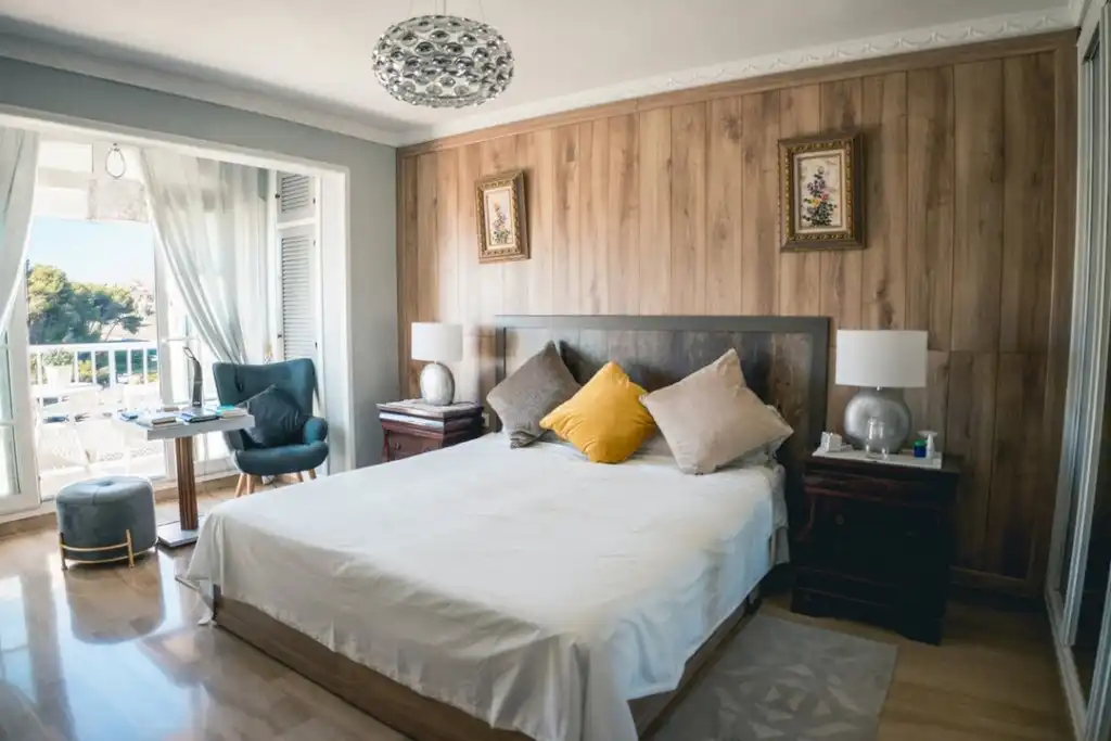 Schlafzimmer von Maisonette zum Verkauf in Fuengirola mit Klimaanlage, Terrasse und Schwimmbad