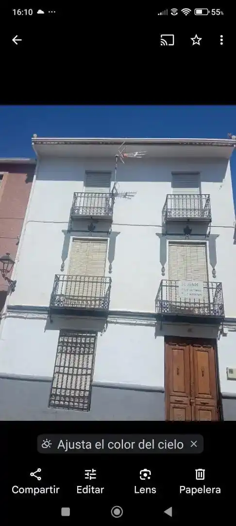 Vista exterior de Casa adosada en venda en Campillo de Arenas