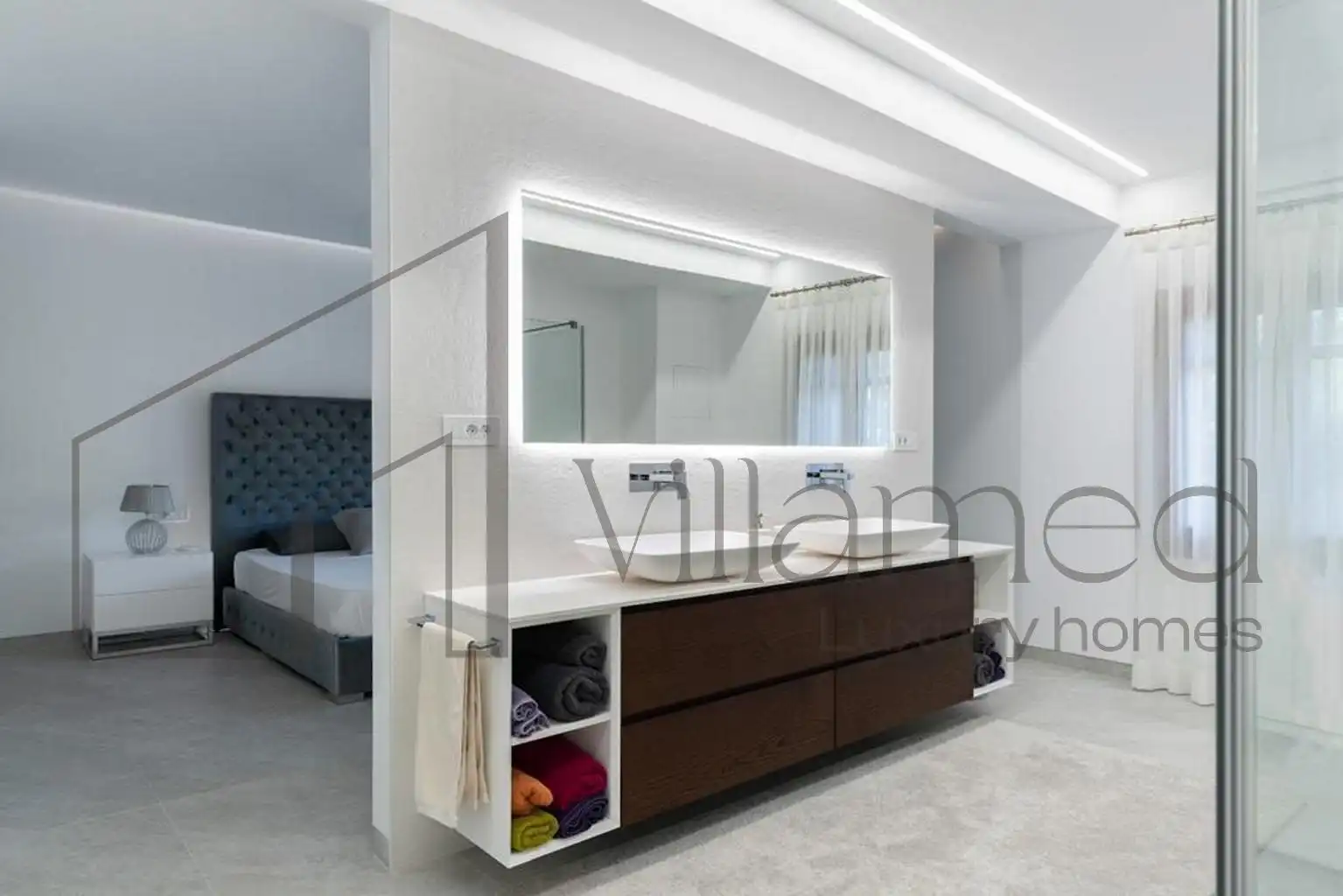 Bathroom of Houses for sale in Náquera  with Private garden, Swimming Pool and Alarm