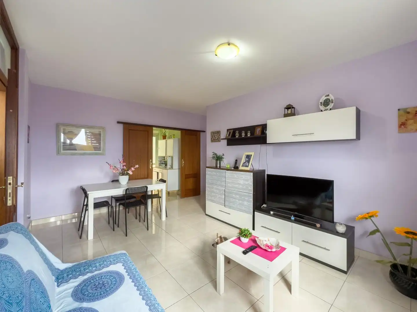 Sala d'estar de Casa adosada en venda en Santa Cruz de Tenerife amb Terrassa