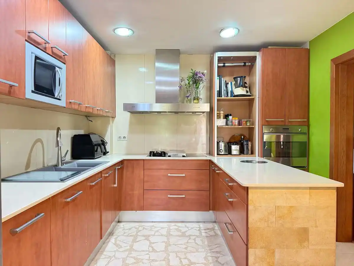 Kitchen of Houses for rent in Castelldefels  with Air Conditioner, Private garden and Terrace