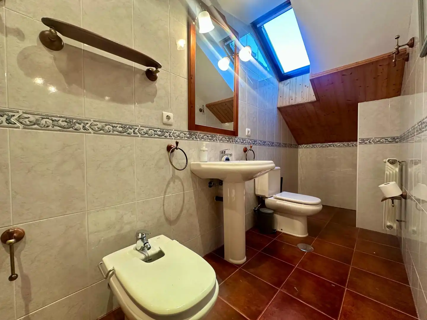 Baño de Casa o chalet en venta en Oencia con Aire acondicionado, Calefacción y Terraza