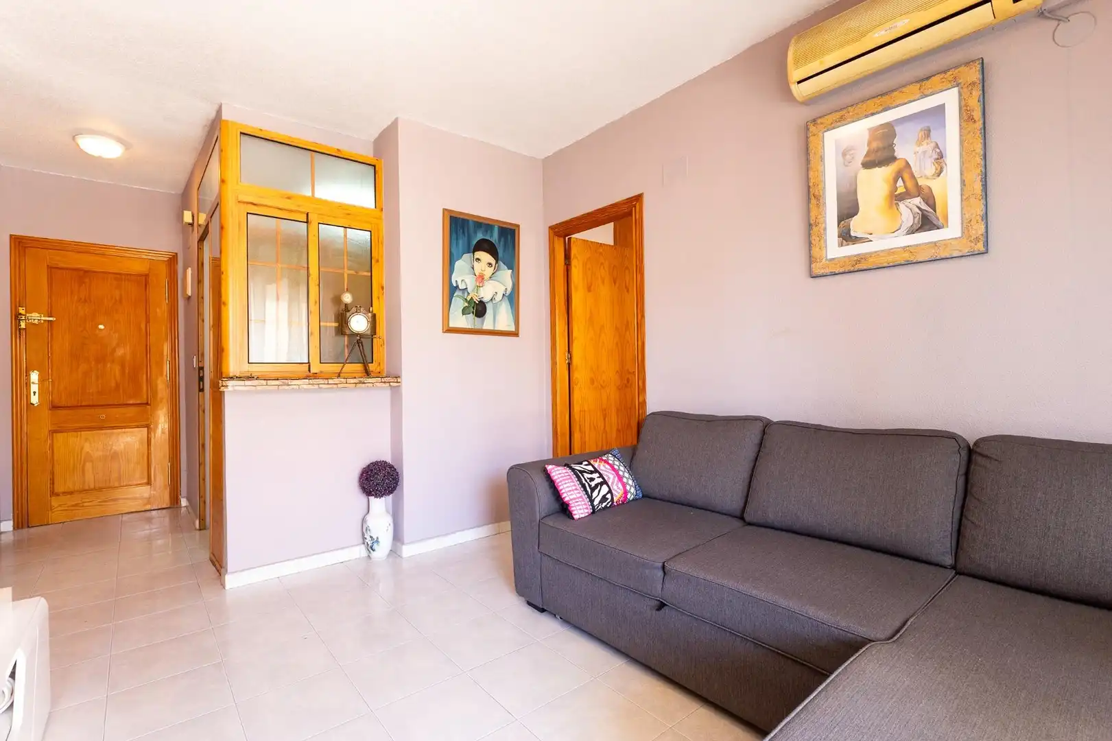 Sala d'estar de Àtic en venda en Torrevieja amb Aire condicionat i Terrassa