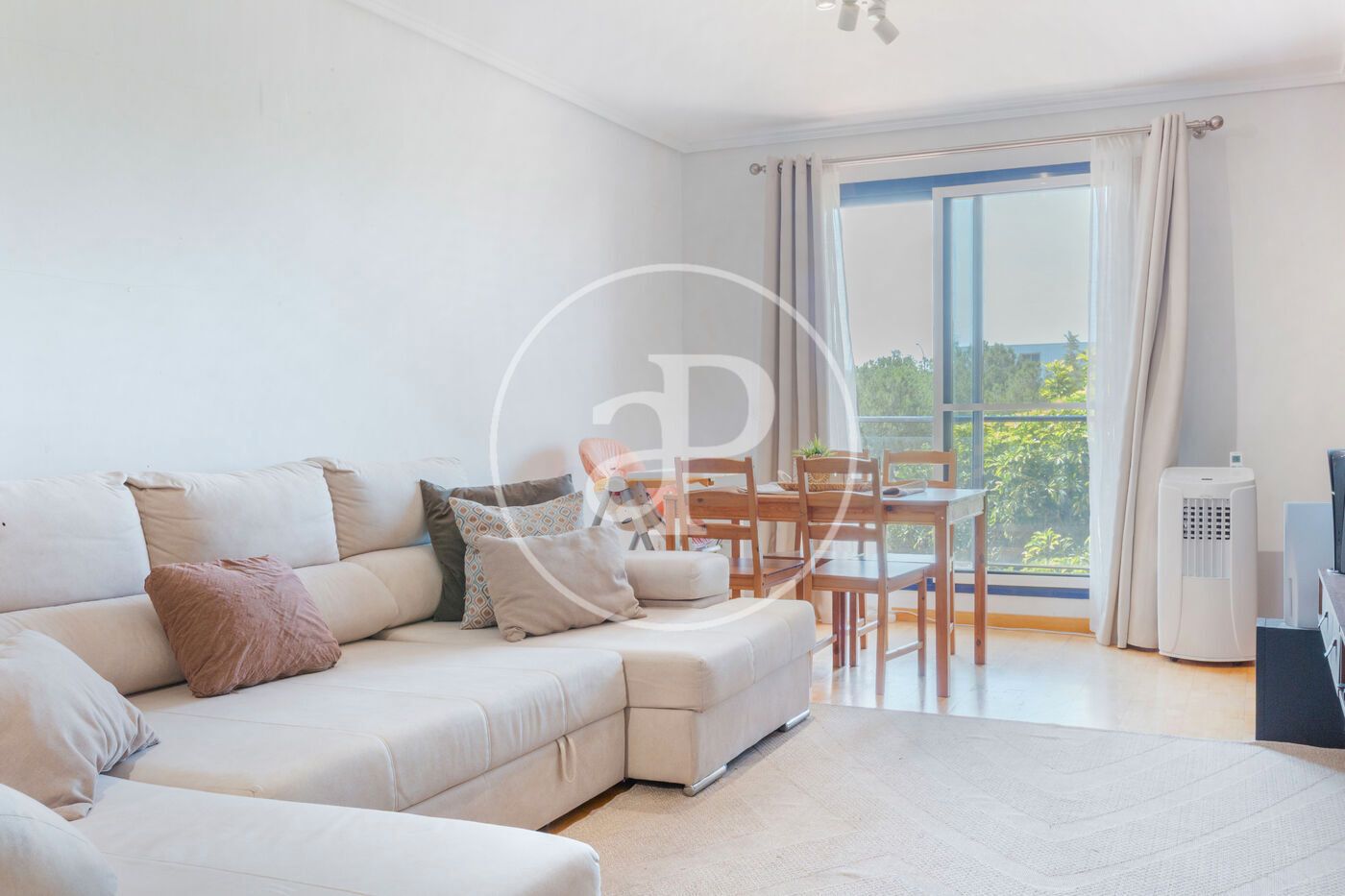 Living room of Flat for sale in Riba-roja de Túria  with Heating, Private garden and Terrace