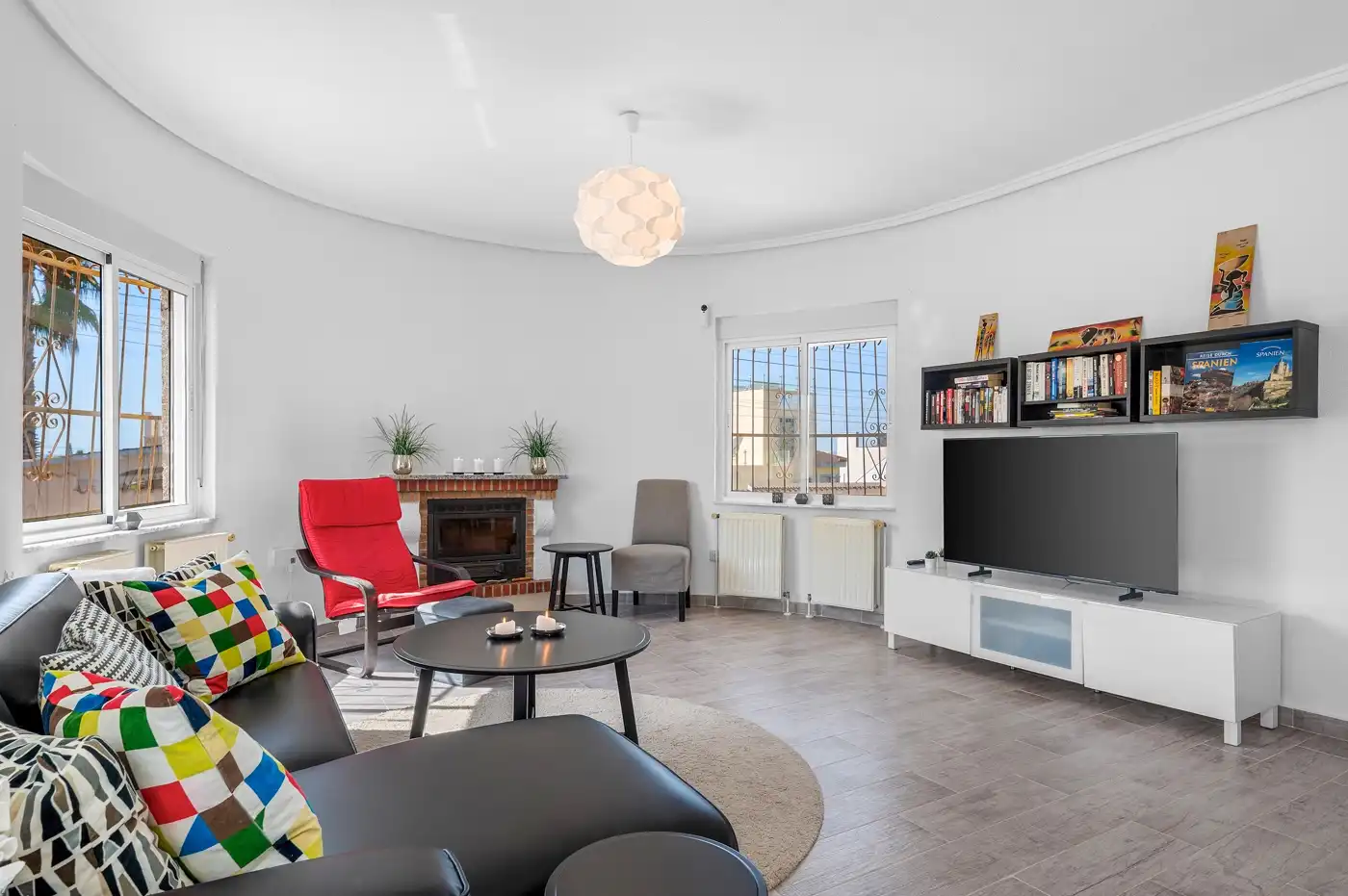 Sala de estar de Casa o chalet en venta en Rojales con Calefacción, Jardín privado y Terraza