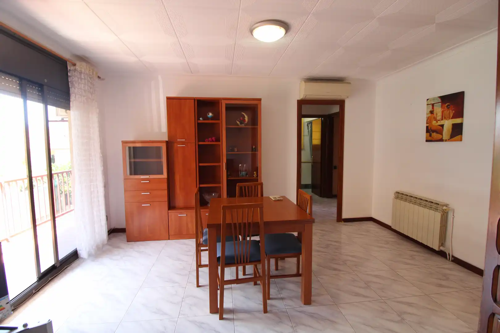 Sala d'estar de Pis en venda en Hostalric amb Calefacció, Moblat i Forn