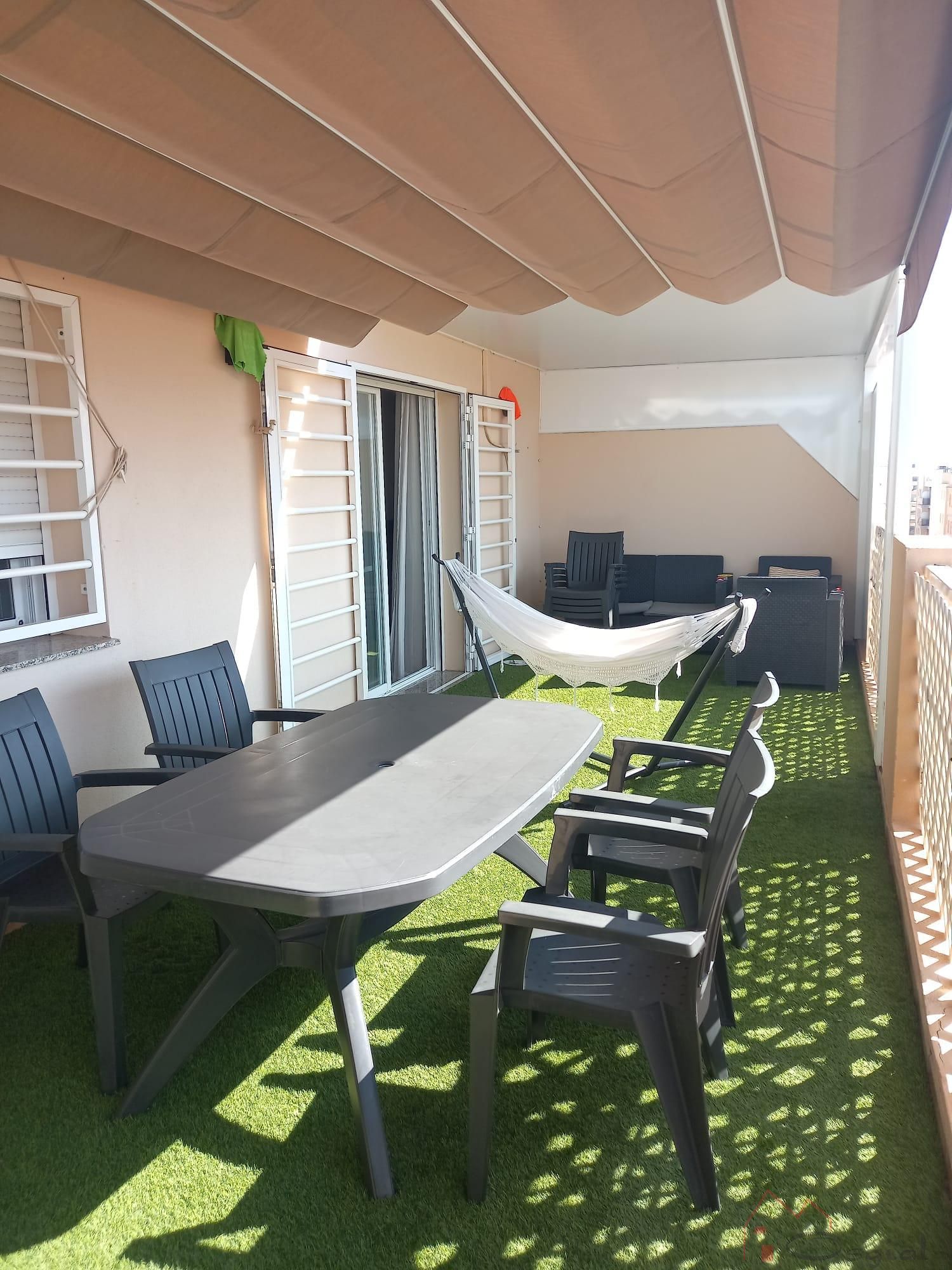 Terrace of Apartment for sale in Vila-real  with Air Conditioner, Storage room and Furnished