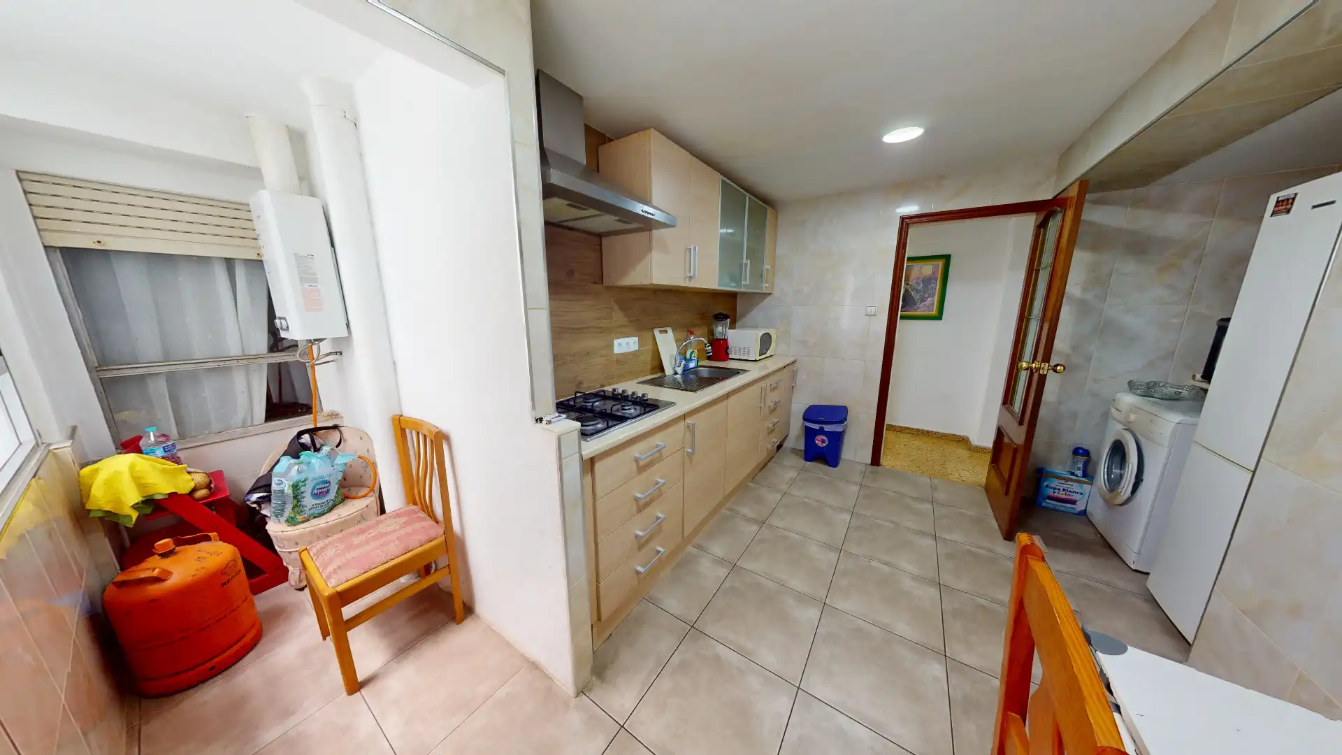 Küche von Wohnung zum Verkauf in Alcoy / Alcoi mit Ofen, Balkon und Internet