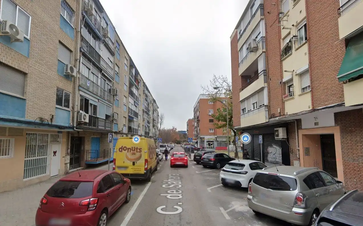 Vista exterior de Piso en venta en Madrid