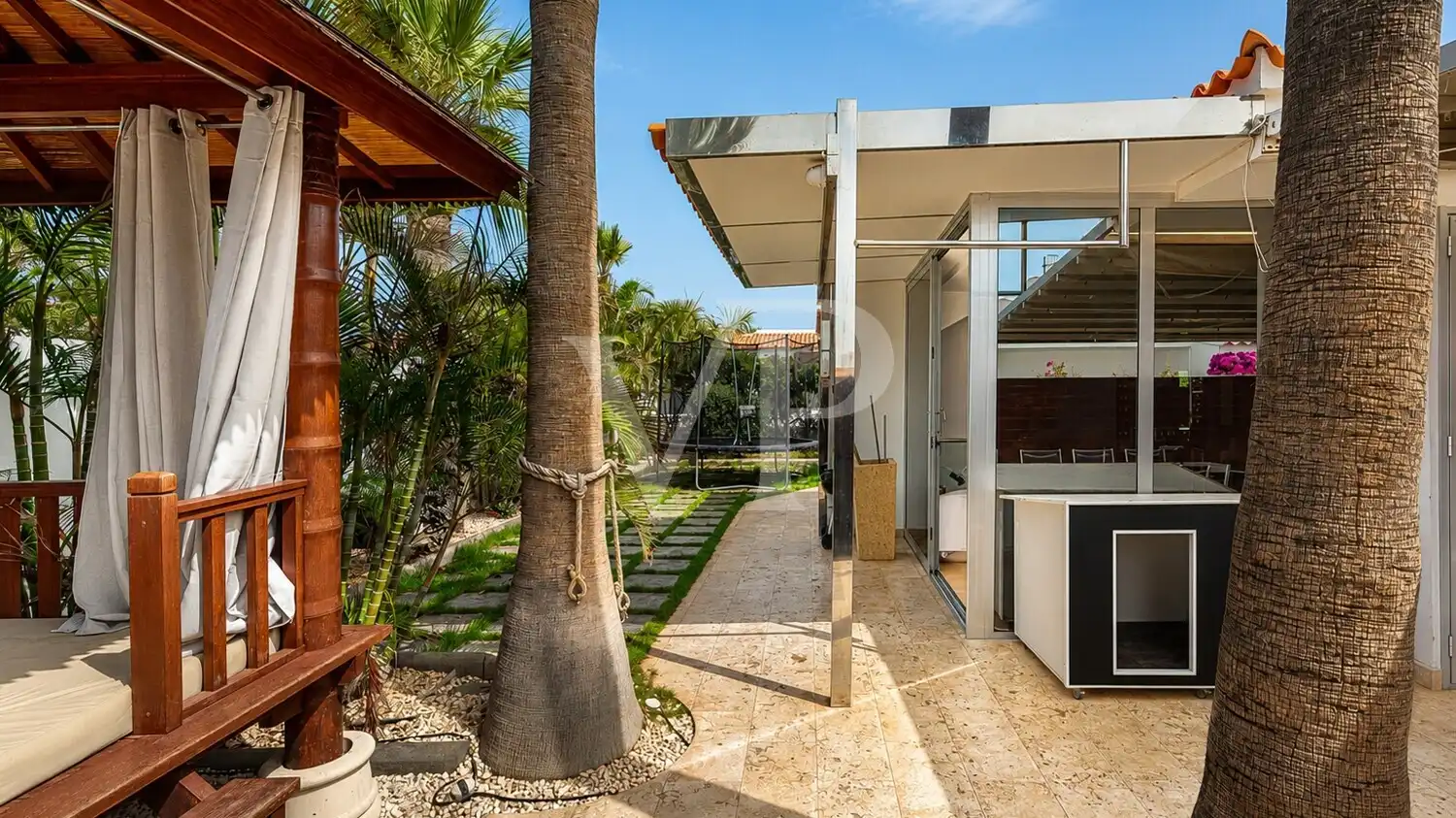 Exterior view of Houses for sale in Arona  with Air Conditioner, Parquet flooring and Terrace