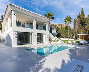 Exterior view of House or chalet for sale in Marbella  with Air Conditioner, Private garden and Terrace