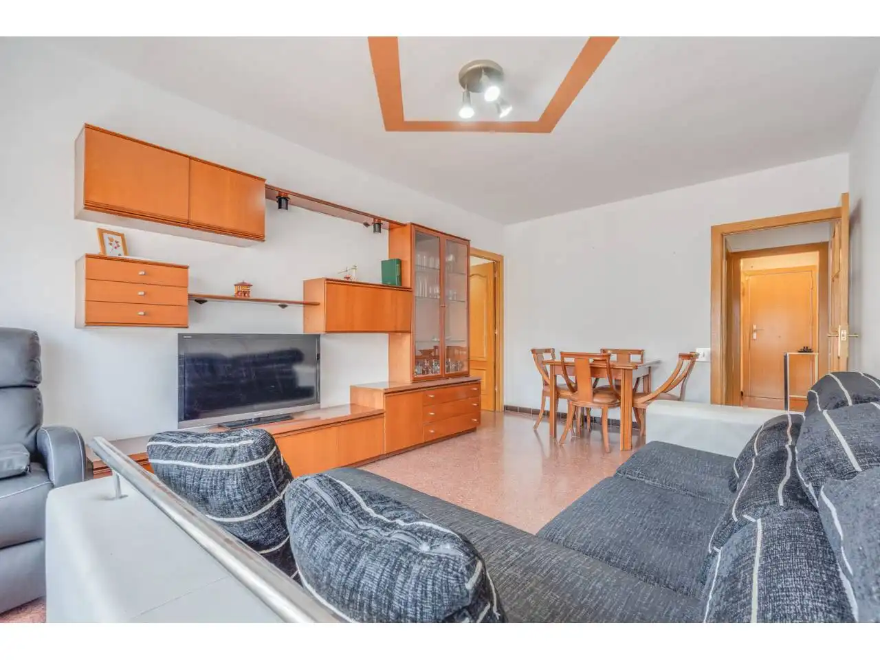Living room of Flat for sale in Terrassa  with Air Conditioner