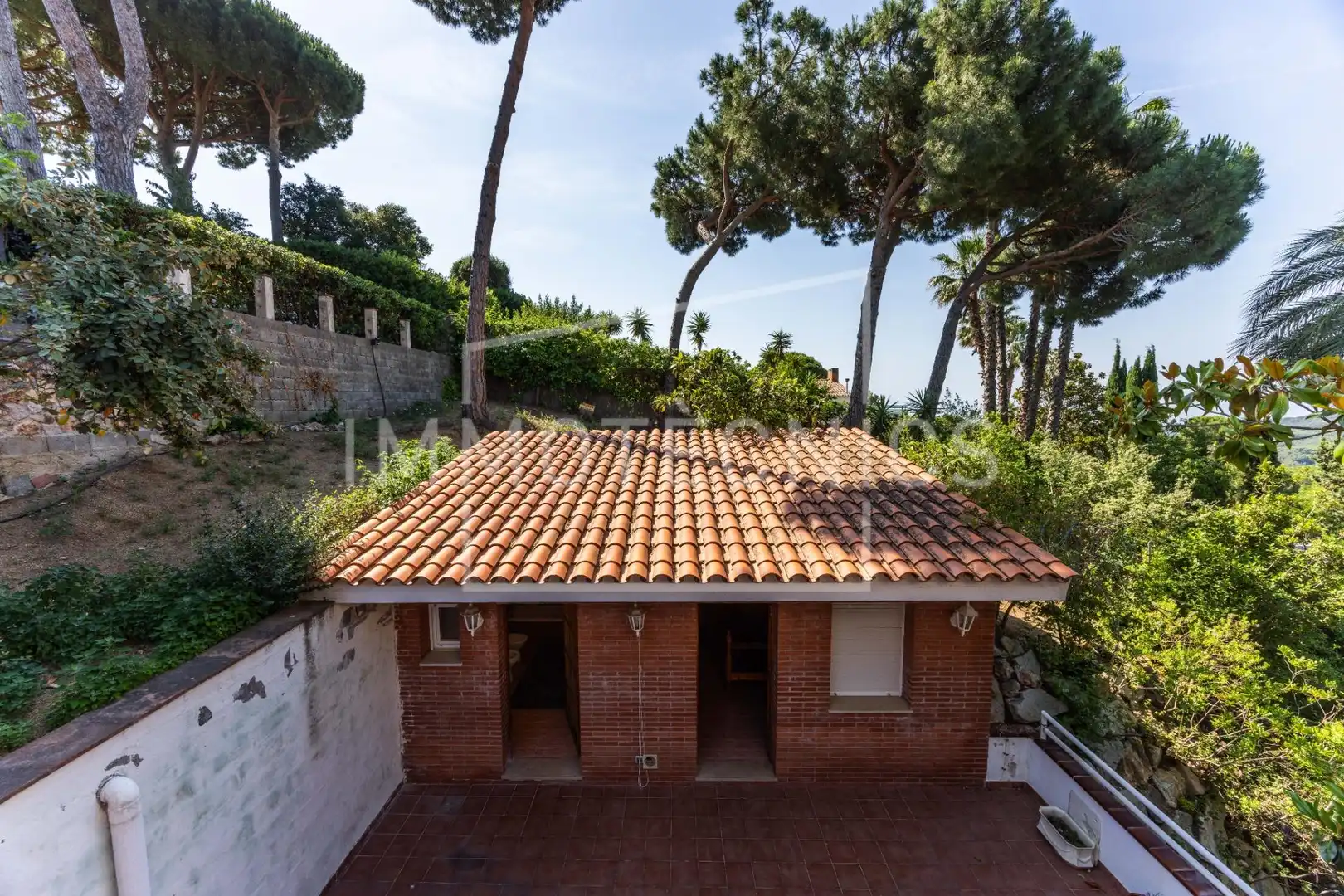 Garden of Houses for sale in Arenys de Munt  with Air Conditioner, Heating and Private garden