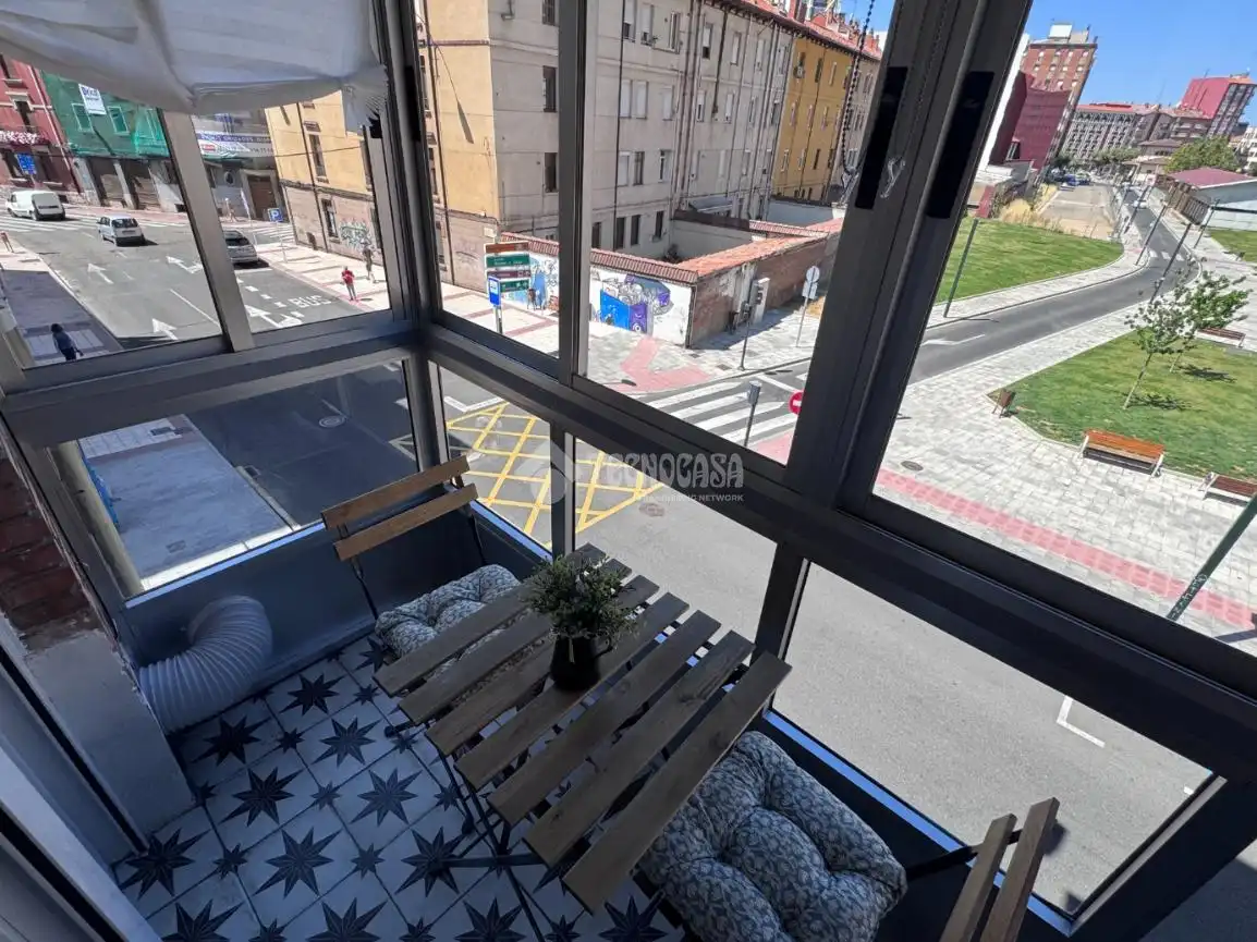 Balcony of Flat for rent in León Capital   with Heating, Parquet flooring and Terrace