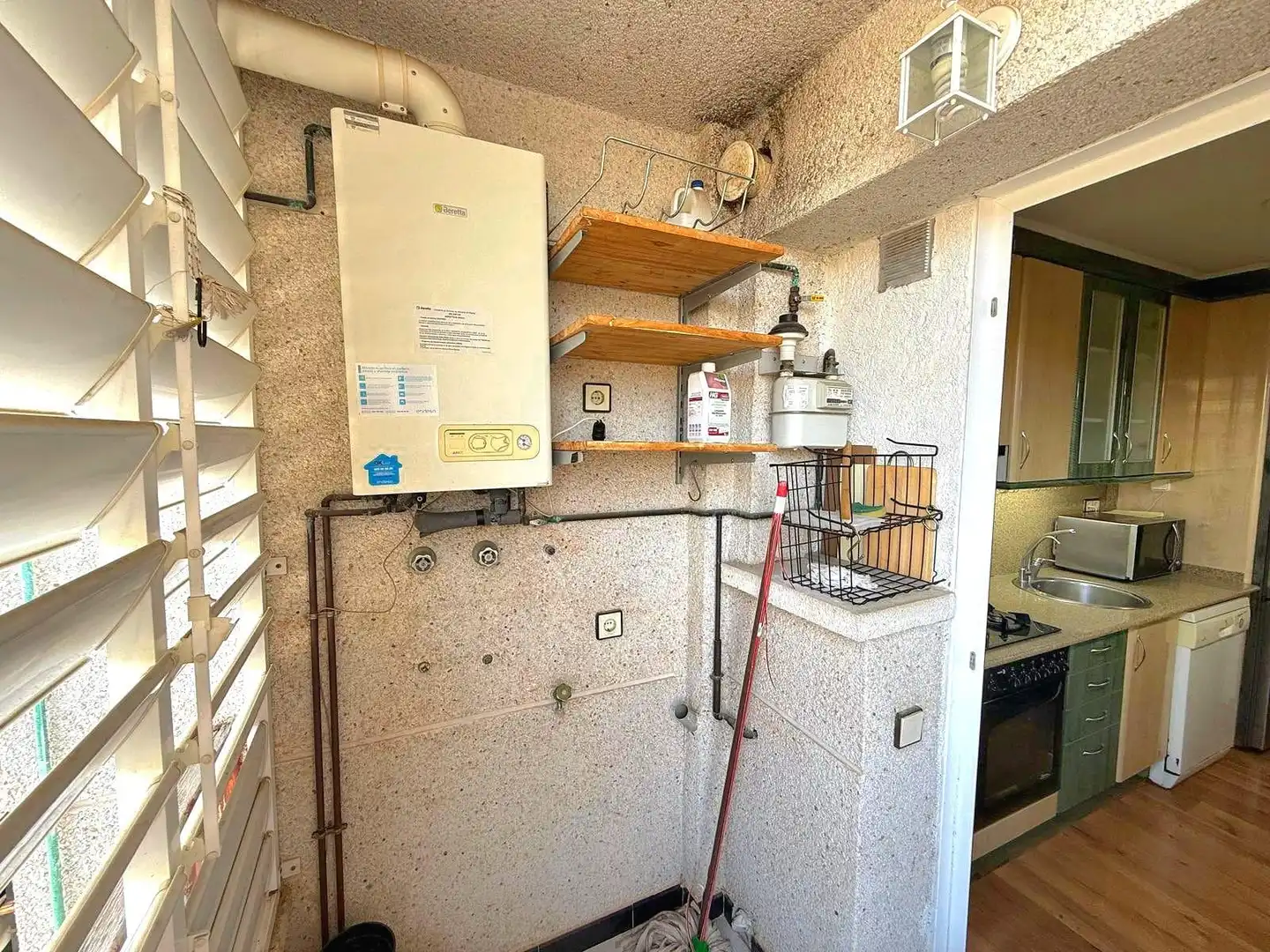 Küche von Wohnungen zum Verkauf in Cunit mit Klimaanlage, Heizung und Parkett