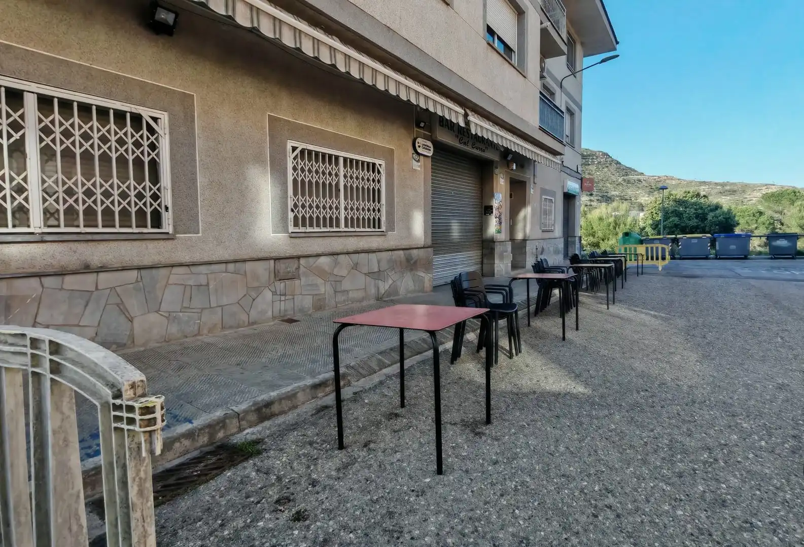 Terraza de Local en traspaso en El Pont de Vilomara i Rocafort con Aire acondicionado, Terraza y Amueblado