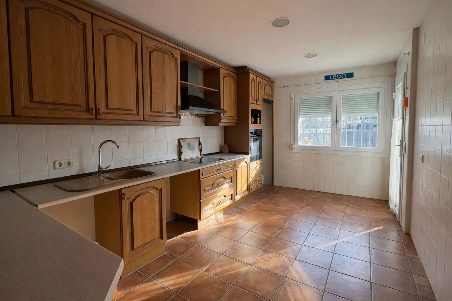 Cocina de Casa adosada en venta en Alpedrete con Aire acondicionado, Calefacción y Jardín privado