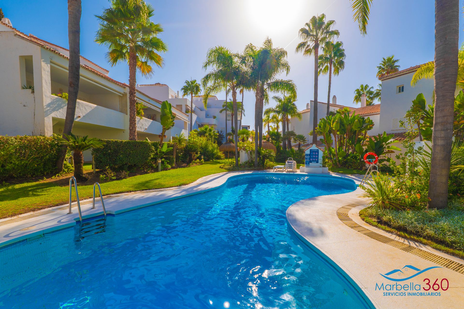 Garden of Single-family semi-detached for sale in Marbella  with Air Conditioner, Private garden and Terrace
