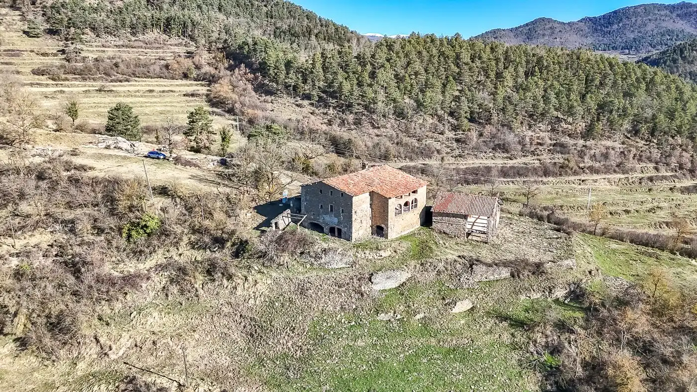 Finca rústica en venta en Les Llosses con Jardín privado