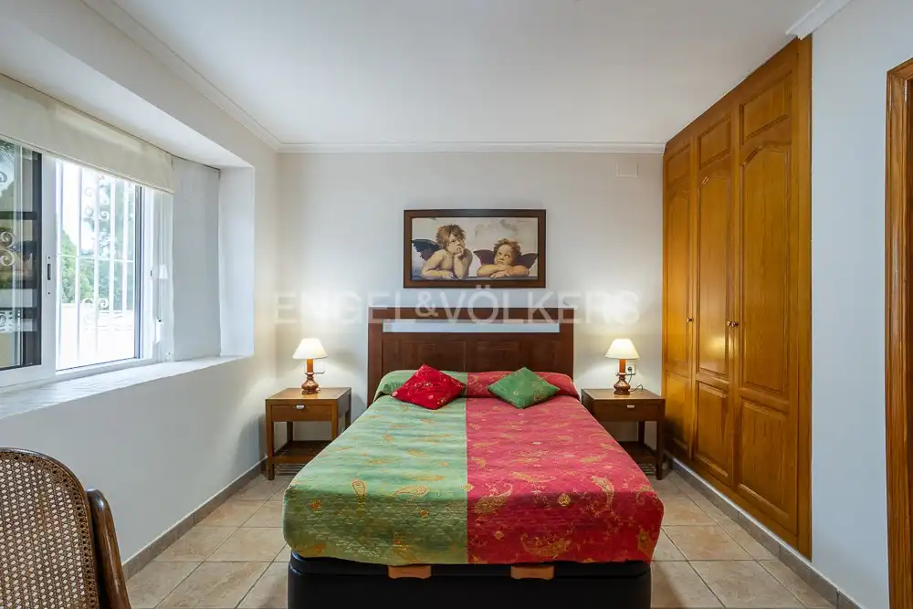 Bedroom of Country homes for rent in Dénia  with Air Conditioner, Heating and Private garden