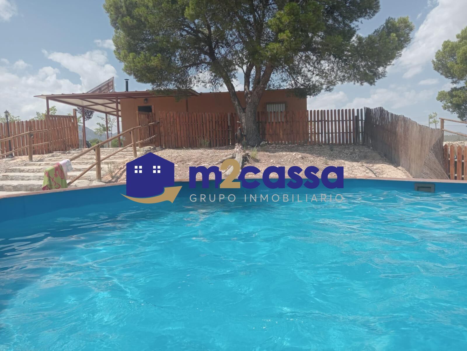 Swimming pool of House or chalet for sale in Lorca