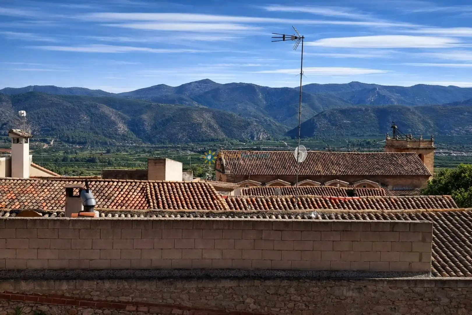 Vista exterior de Casa adosada en venta en Montesa con Trastero