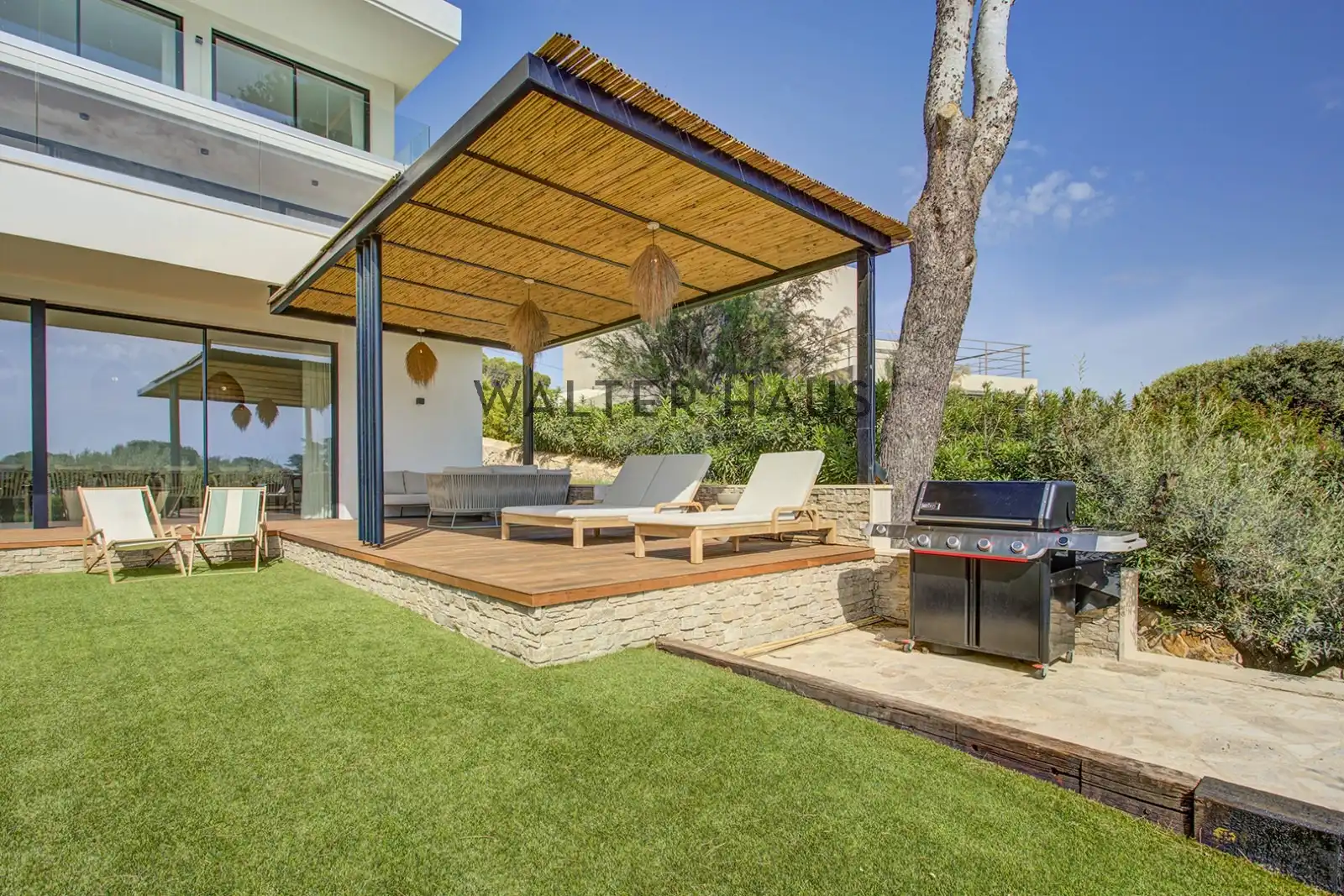 Terraza de Casa o chalet en venta en Sant Feliu de Guíxols con Aire acondicionado, Jardín privado y Terraza