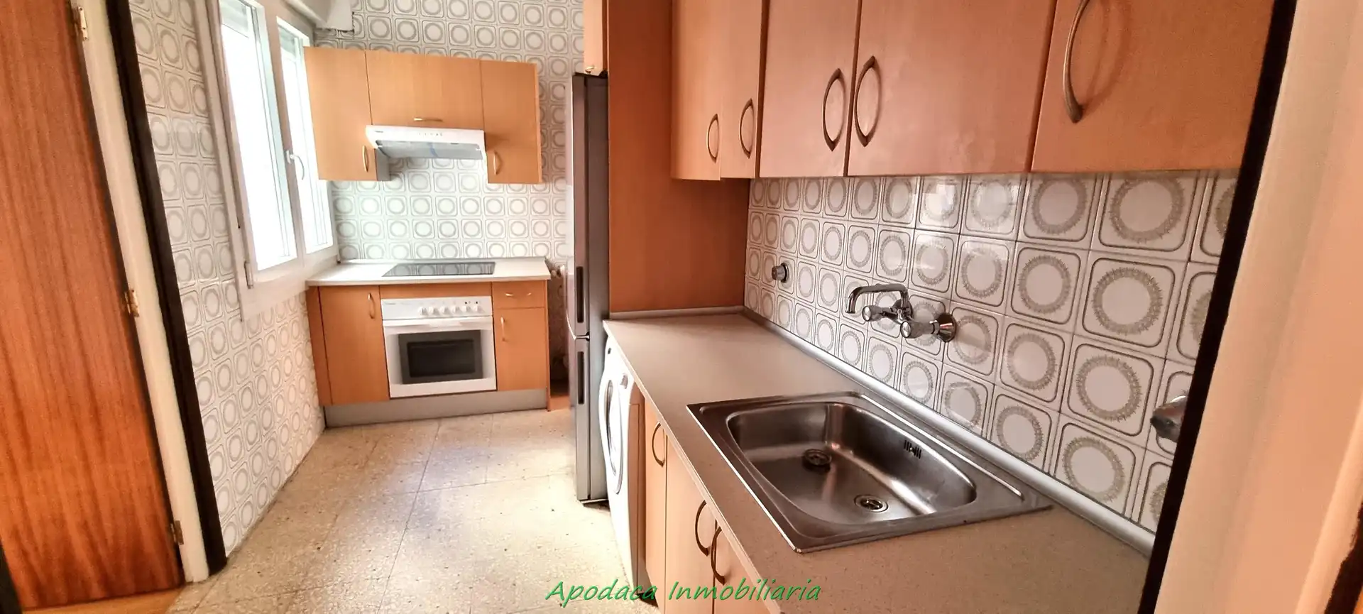 Kitchen of Flat for rent in Bilbao   with Heating, Terrace and Furnished
