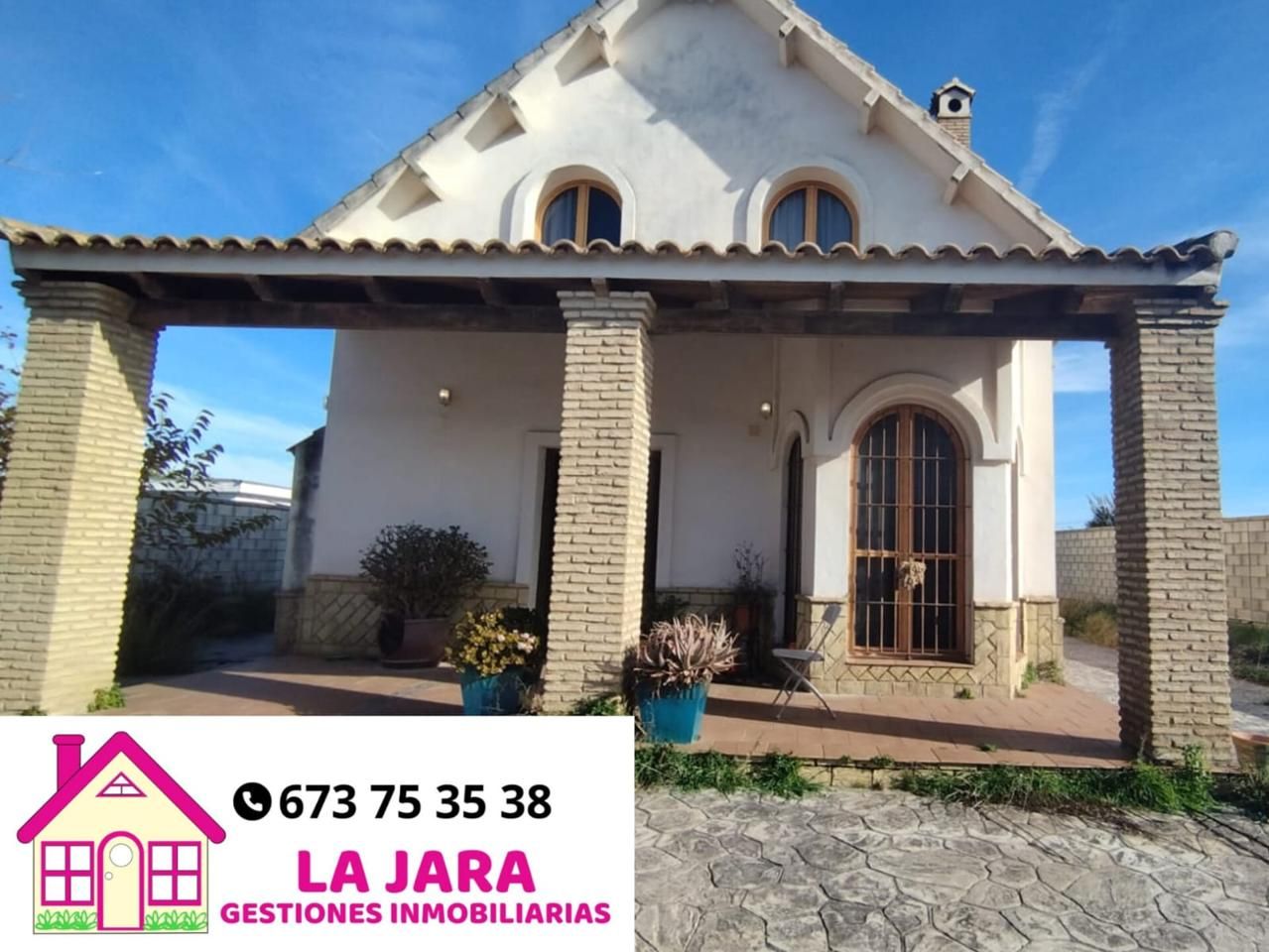 Exterior view of House or chalet for sale in Chipiona  with Air Conditioner, Private garden and Terrace