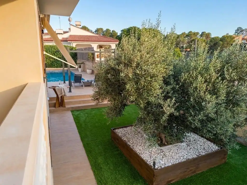 Terraza de Casa o chalet en venta en Carcaixent con Aire acondicionado, Calefacción y Jardín privado