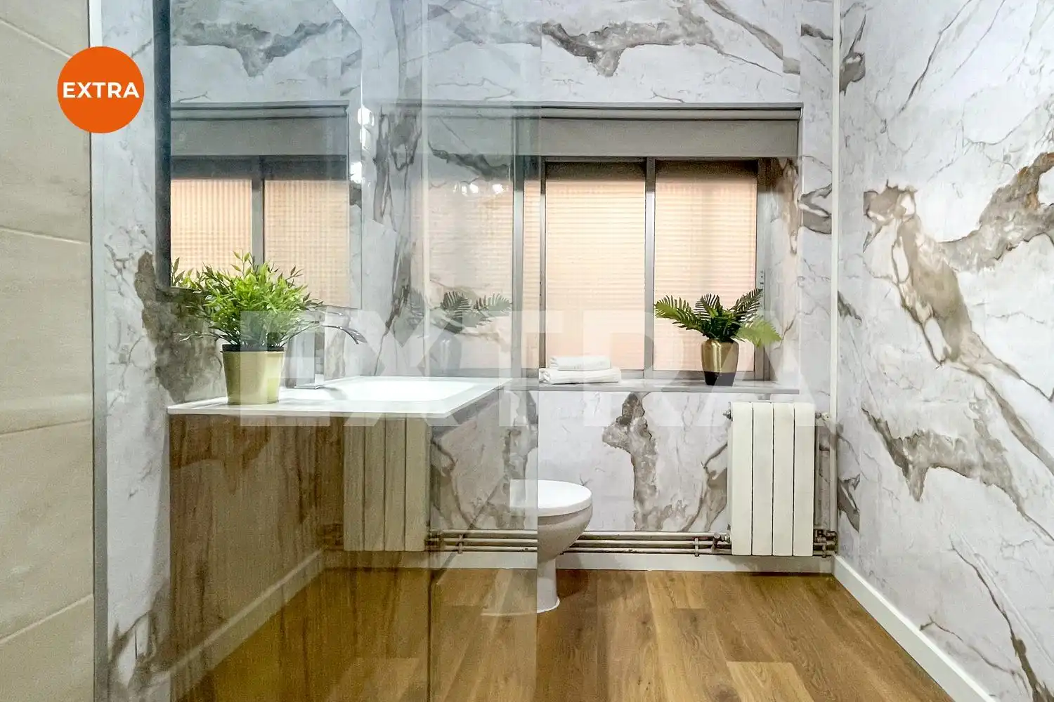 Baño de Piso en venta en Madrid con Calefacción y Alarma