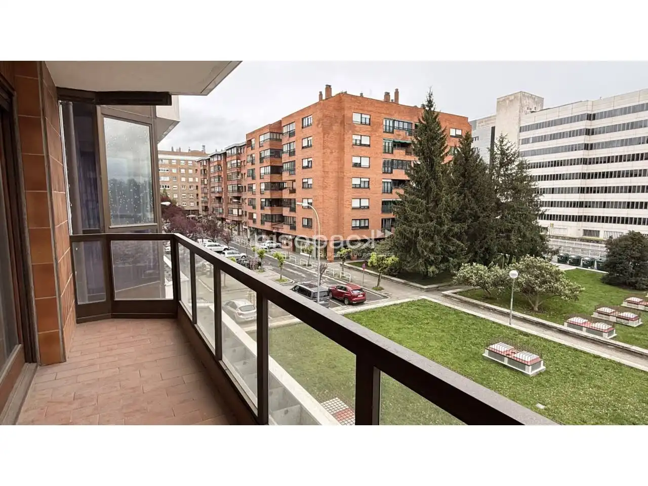 Exterior view of Flat for sale in  Pamplona / Iruña  with Heating, Terrace and Storage room