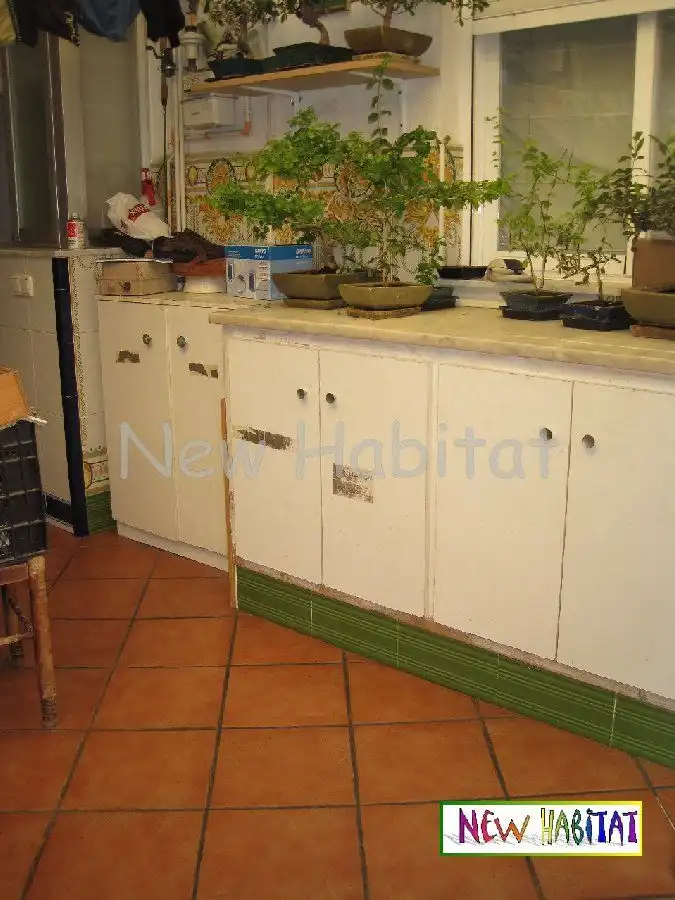 Cocina de Piso en venta en Castellón de la Plana / Castelló de la Plana con Aire acondicionado, Calefacción y Terraza