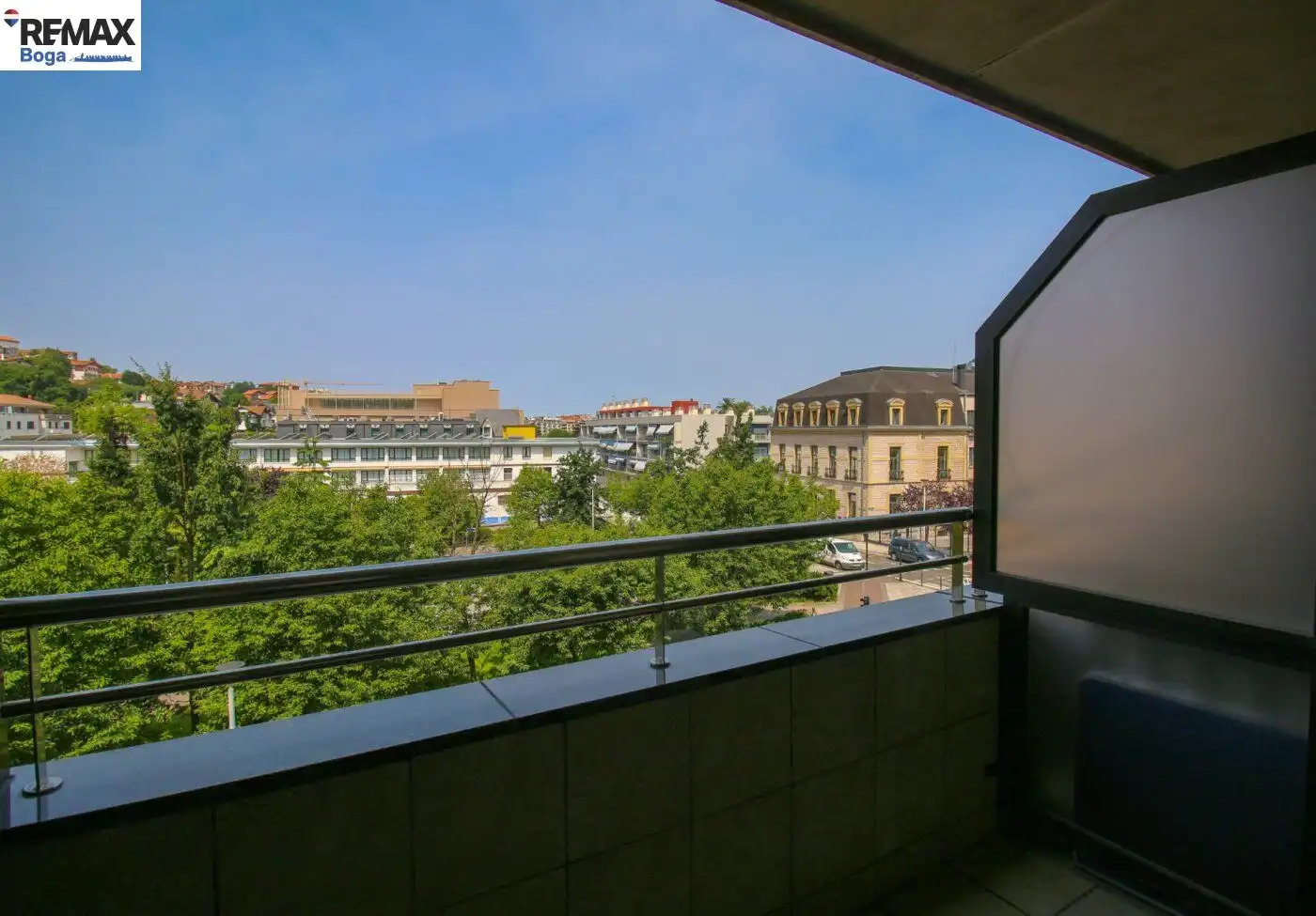 Terrasse von Wohnung zum Verkauf in Donostia - San Sebastián  mit Heizung, Parkett und Terrasse