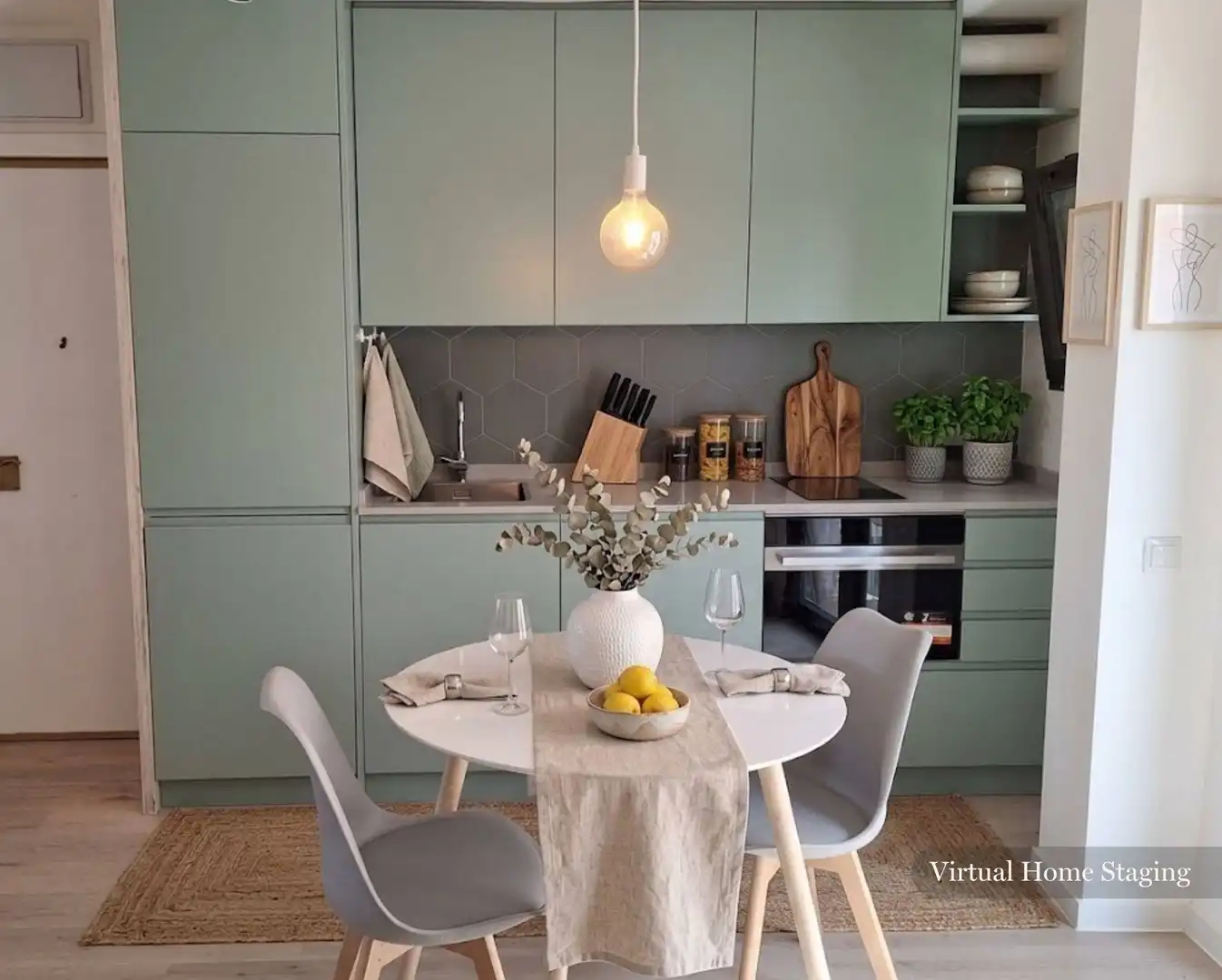 Cocina de Apartamento de alquiler en Madrid con Amueblado y Balcón