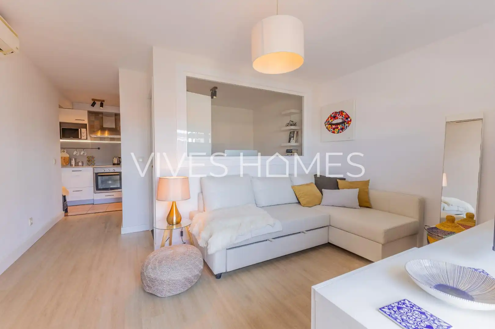 Living room of Flat for sale in Canet de Mar  with Air Conditioner, Heating and Terrace