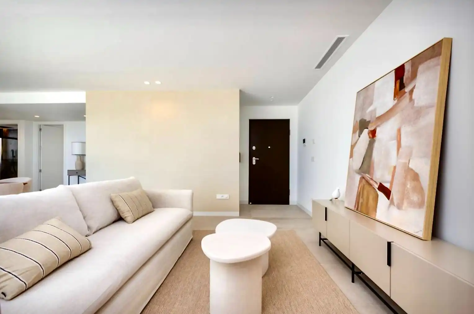 Sala de estar de Casa o chalet en venta en Mutxamel con Aire acondicionado, Jardín privado y Terraza