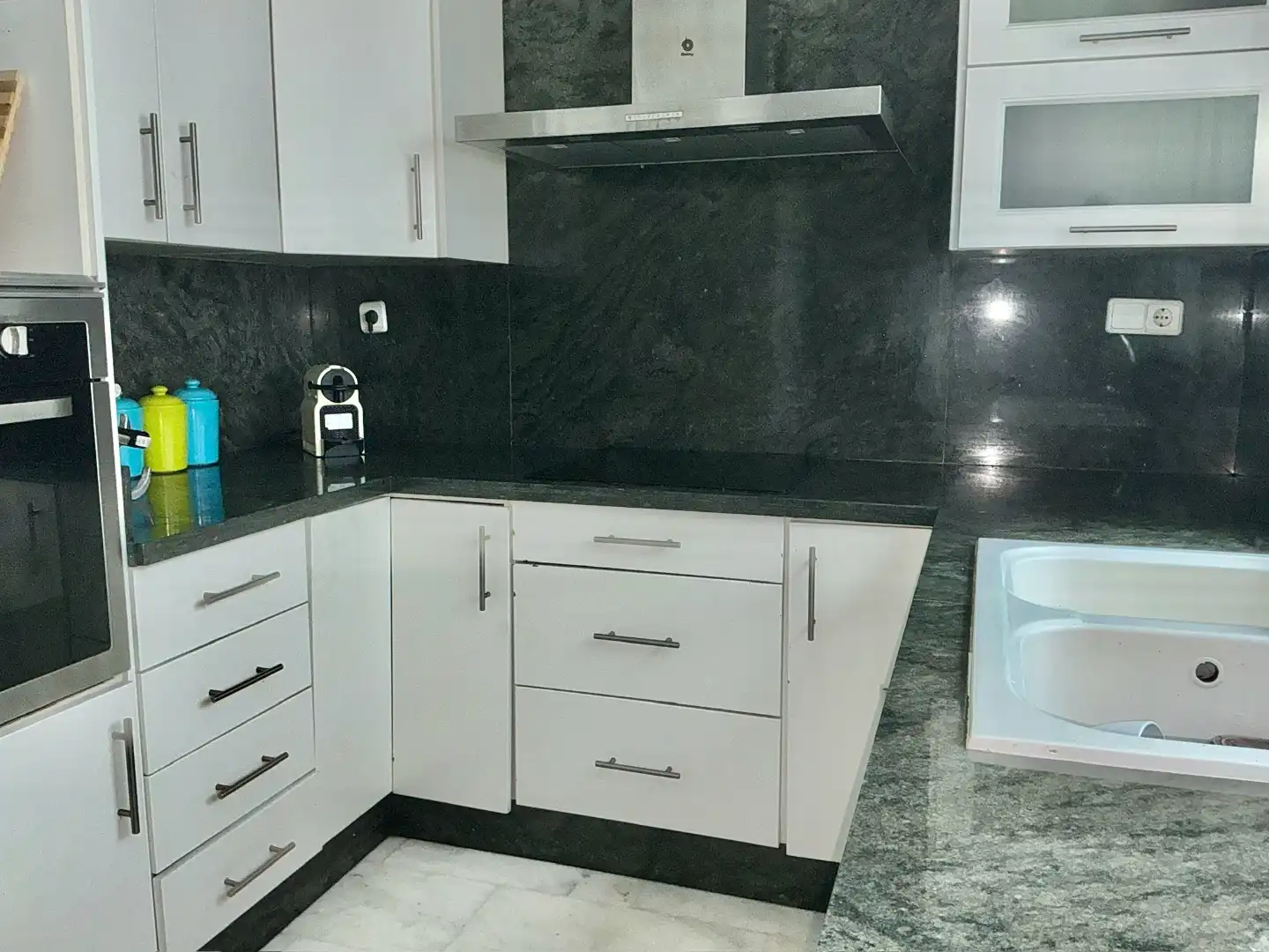 Kitchen of Attic for sale in Gandia  with Air Conditioner, Terrace and Balcony
