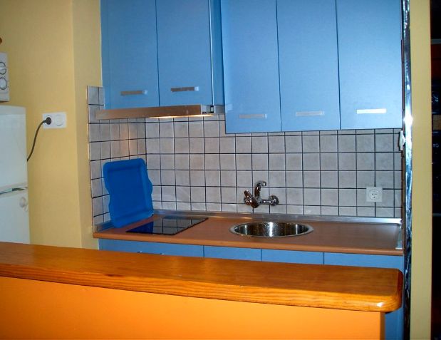 Kitchen of Apartment to rent in Roquetas de Mar  with Air Conditioner, Terrace and Furnished