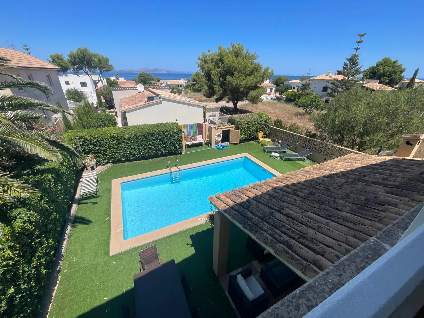 Piscina de Casa o chalet de alquiler en Artà con Aire acondicionado, Calefacción y Jardín privado