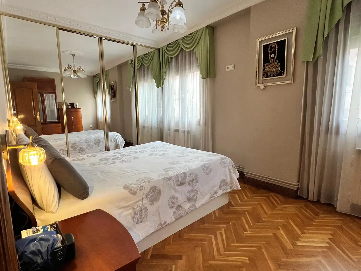 Schlafzimmer von Wohnung zum Verkauf in Andoain mit Heizung, Abstellraum und Möbliert